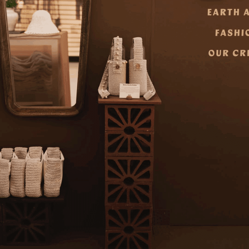 Screen blocks used as in store product displays