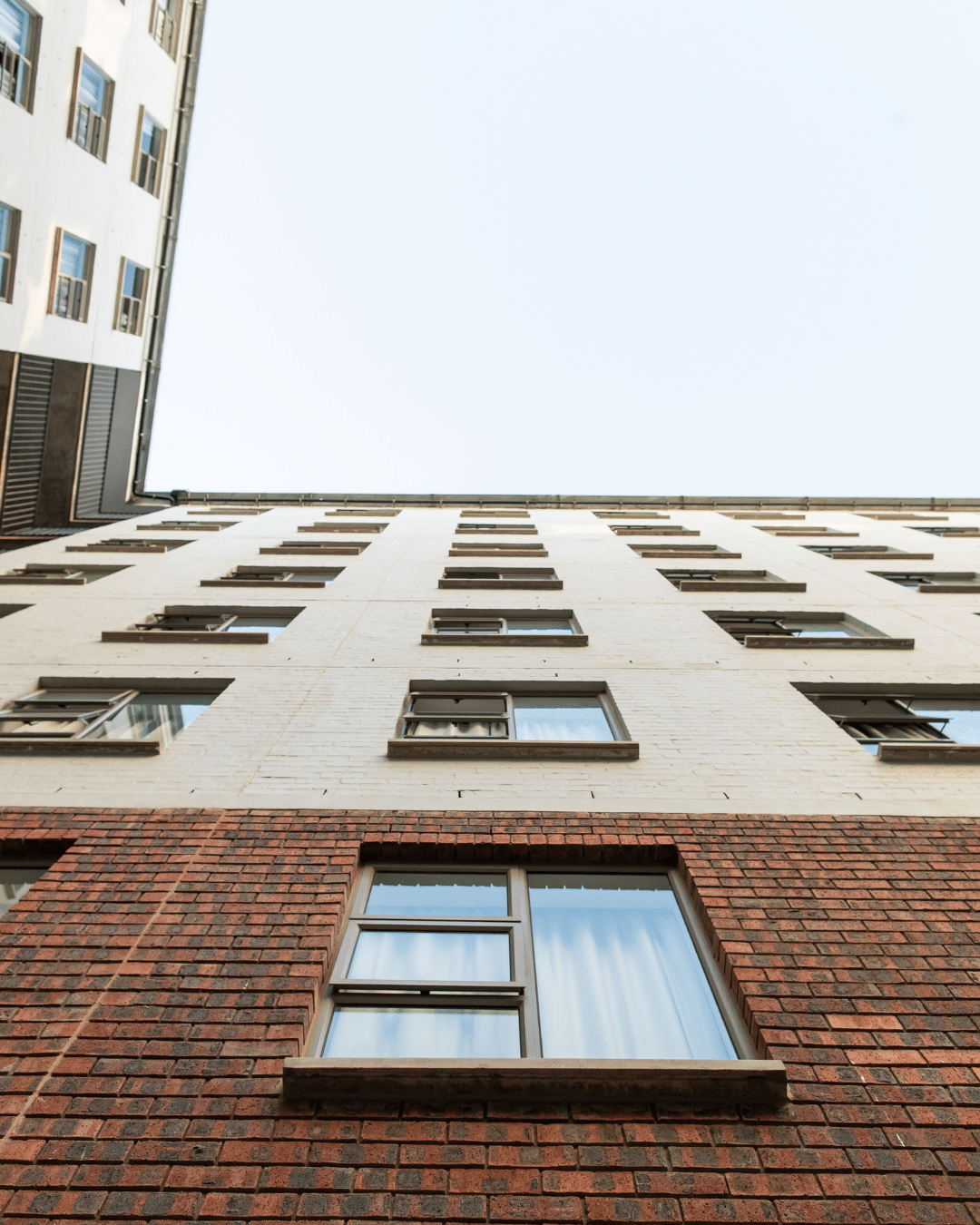 The Herringbone development featuring Klay's natural face bricks