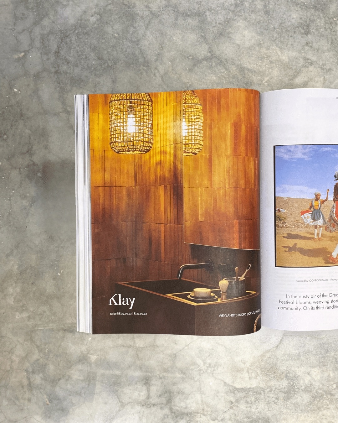 Klay features in House & Leisure 'Embrace' edition